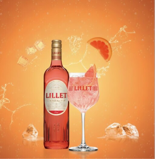 Lillet Ros&eacute; Spritz